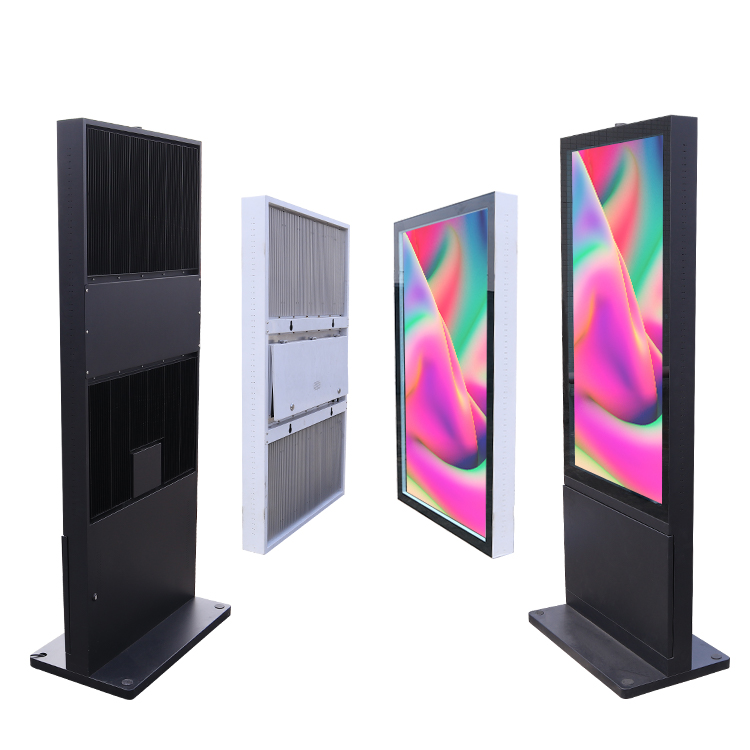 55 Fanless Outdoor Digital Signage LCD Display